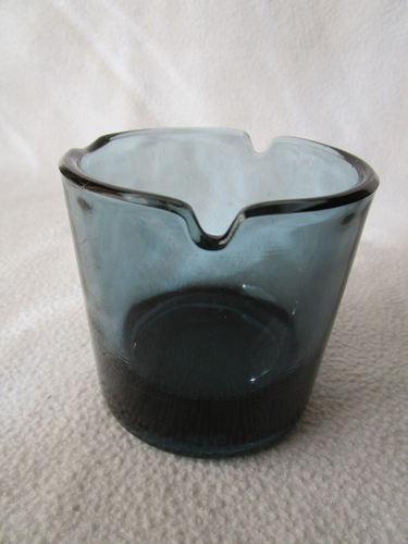 WMF Wagenfeld Kippascher turmalin Glas Aschenbecher Ersatzglas unbeschädigt - Picture 3 of 6