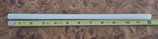 Threaded Nylon Rods. Natural Tint, 1/2"-13 x 12". New. (Lot of 2) Free Shipping.