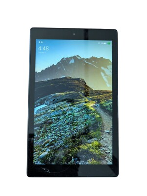 Amazon Fire HD 10 ~ 9th Gen 10.1  Tablet WiFi ~ M2V3R5  ~ CRACKED SCREEN WORKS
