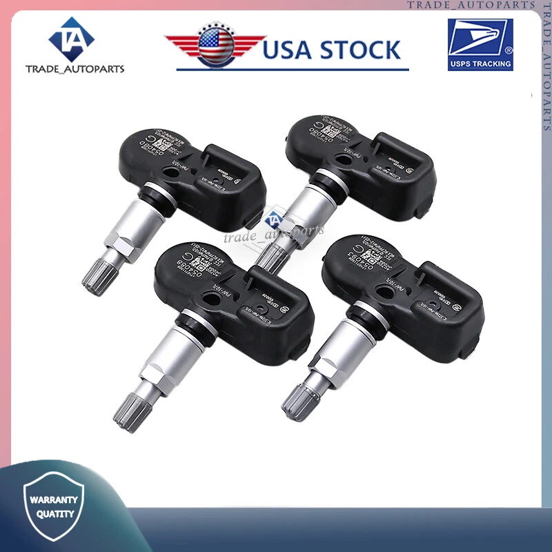 NUEVO (4) Sensor de monitoreo de presión de neumáticos para Nissan 370Z Murano Rogue 40700-JK00C Foto 2 de 4