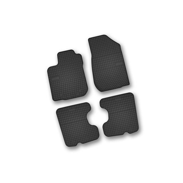 Auto-FußMatten Gummimatten Schwarz FüR Dacia Sandero Typ 2 + Stepway Ab 2012-image