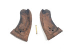 Harrington & Richardson Top Break, 22LR Revolver Parts: Wooden Grips & Screw — photo 2