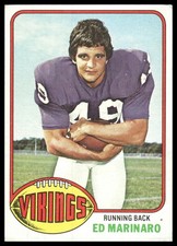 Ed Marinaro 1976 Topps #419 Minnesota Vikings