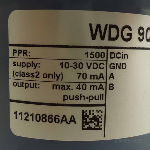 Wachendorff Inkrementaler Drehgeber WDG 90B-1500-AB-PT-S2 NOV - Picture 2 of 3