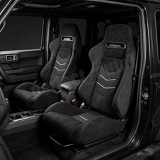 Universal Car Bucket Racing Seats Sliders Reclinable Suedepvcknitted Fabric Universal Car Bucket Racing Seats Sliders Reclinable Suedepvcknitted Fabric