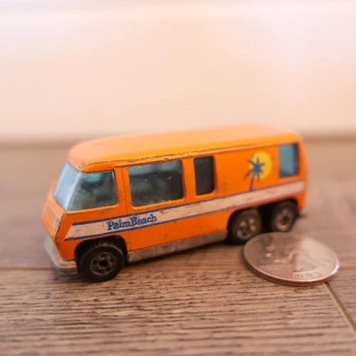 GMC Palm Beach Motor Home Vintage Hot Wheels 1976 Flying Colors Series Hong Kong