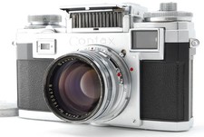 Carl Zeiss Opton 50mm f/1.5 Sonnar T Lens w/Contax IIIa Body Bonus From JAPAN