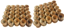50 Olive Wood Small Chalices or Goblet/Wine or Communion Church Cups (50)