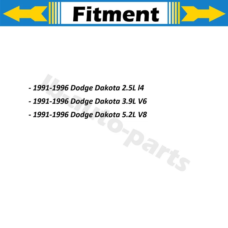 Manguera hidráulica de freno de primera parada 2X Dorman para Dodge Dakota 1991-1996 Foto 2 de 4