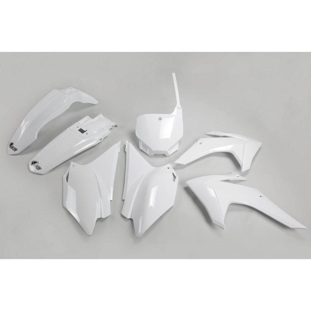 Free Shipping Complete Plastic Kit UFO Honda White Hokit118-041 For