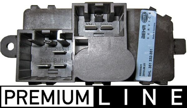 Mahle Regler InnenraumgebläSe Premium Line ABR 96 000P FüR Focus Ford MAX WA6 2-image