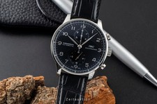 IWC Portugieser Chronograph Stahl Automatik Herrenuhr Ref. IW371447 VP: 9100 €