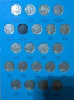 Buffalo Nickel almost complete set , some restored coins. In new Whitman Album