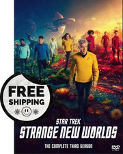 Star Trek: Strange New Worlds TV Series Season 3 2025 Custom DVD All Region