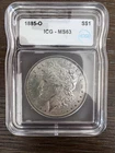 1885 O Morgan Silver Dollar ICG MS63 New Orleans $1 Coin
