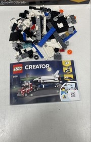 LEGO Creator Shuttle Transporter #31091 & Robo Explorer #31062 Sets 2pc Bundle