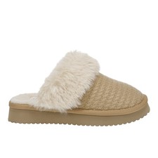 Corkys Lets Order In Slip On Womens Brown Casual Slippers 25-0006-CCKN