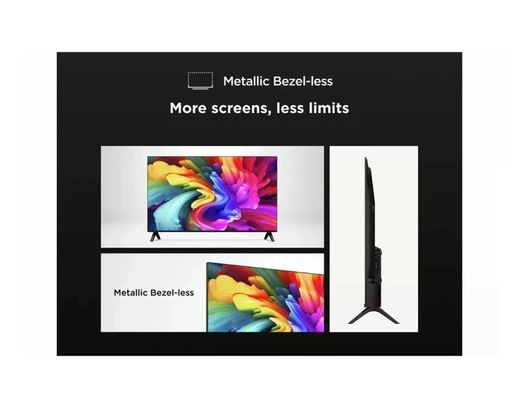 TCL 43 Inch 43SF560-UK Smart FHD HDR QLED Freely TV UK Delivery A new - Image 3 of 4