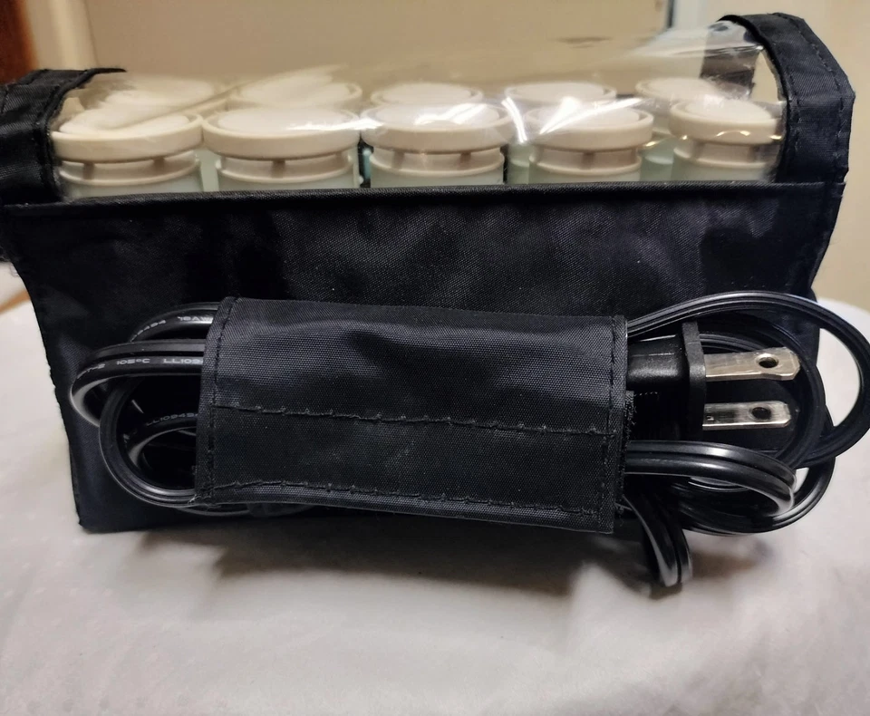 Remington Electric Hair Curlers H1012 Set 10 Pins Storage 2 Sizes 7/8; 1" Travel - Image 4 of 4