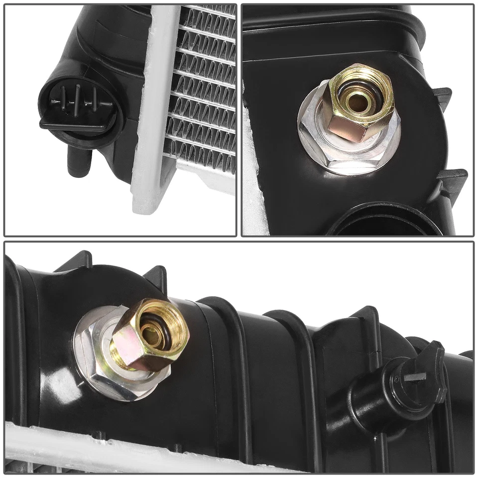 Radiador estilo fábrica núcleo de aluminio 161 para Buick Electra Century 1968-1989 Foto 4 de 4