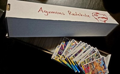 Agumons Restekiste   ca. 1000 Digimon Karten (Englisch)   Bulk Box