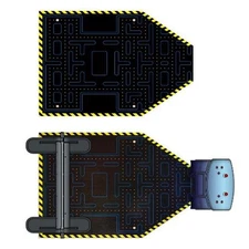 World's Largest Pac Man Themed Carpet