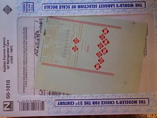 Microscale Decal N #60-1010 Railway Express 50' Refrigerator Cars (1929-1967)-Re