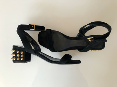 Sandalen ** ALEXANDER McQUEEN ** Gr. 38 schwarz Nieten
