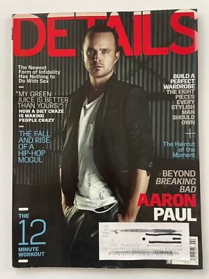 Details Magazine - February 2014 - Orthodox Juice feat. Aaron Paul Damon 