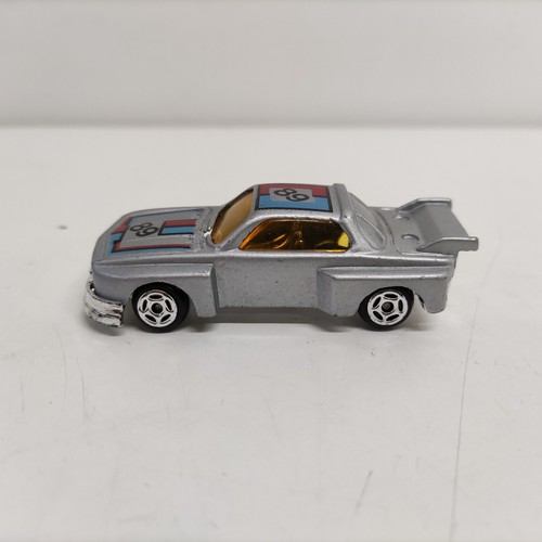 DIE CAST MODELLINO PRESSOFUSO auto 1/64 BMW 3.5 CSL rif S 8004 COLORE GRIGIO - Foto 2 di 13