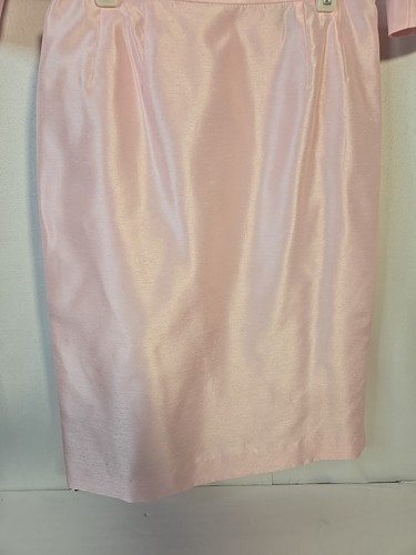 Gr. 6 P Damen Anzug hellrosa zierlich gefüttert 2-teilig Business Le Suit gebraucht - Bild 2 von 13