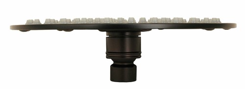 Ultra Thin Solid Brass Rain Shower Head By PlumbUSA (8" Round Oil Rubbed Bron... - Picture 3 of 4