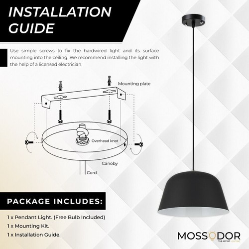 Ciondolo da appendere cupola quadrata semplice nero leggero rivestimento bianco cucina moderna - Foto 17 di 17