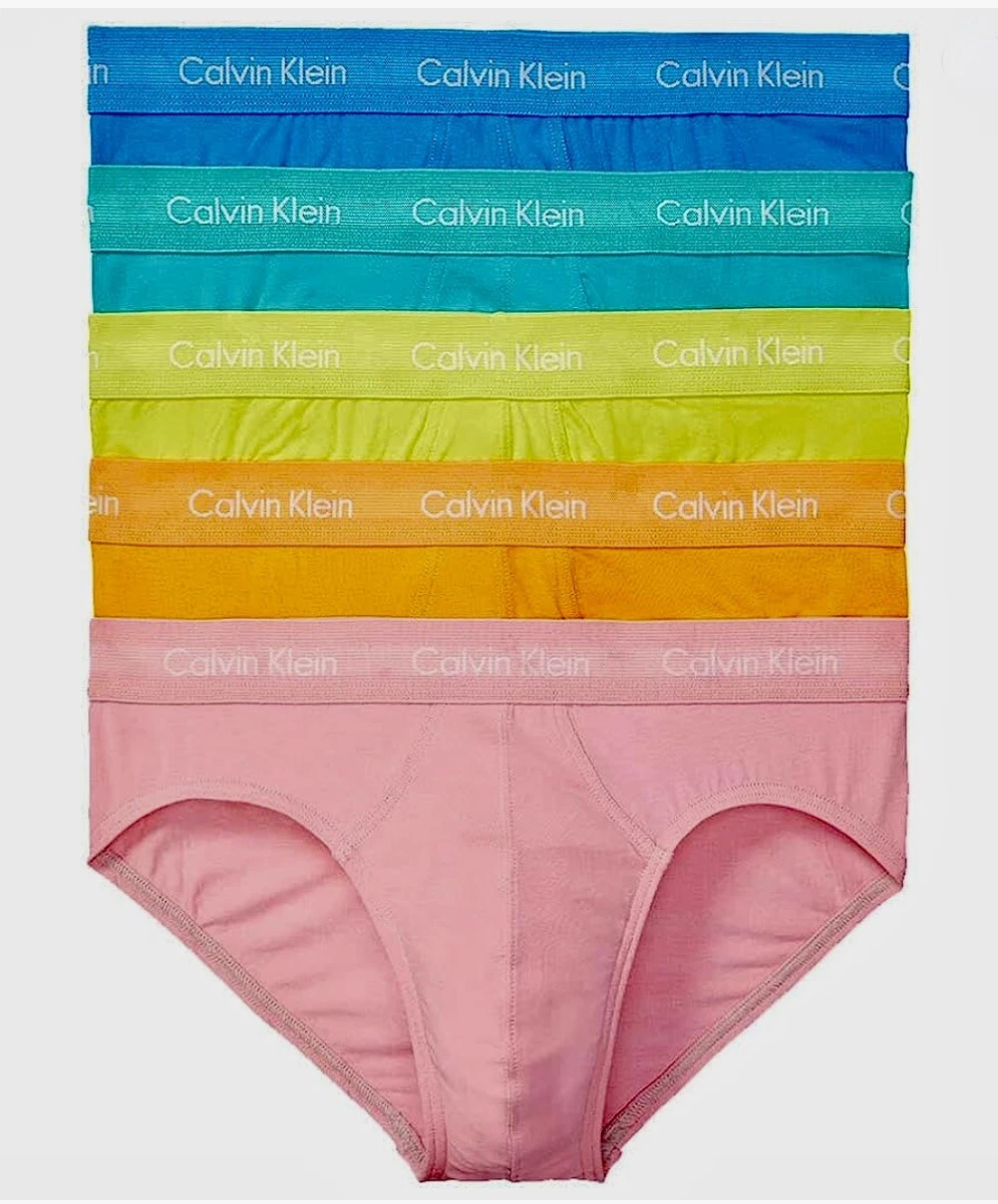 CALVIN KLEIN Pride Edit Cotton Stretch 5 Pk Low Rise Hip Brief