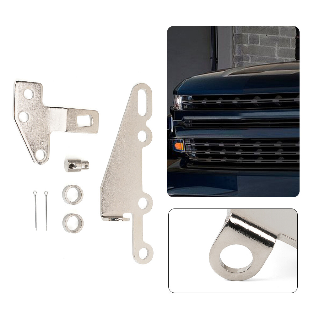 B&M Automatic Transmission Shifter Cable Bracket Kit 35498 For GM - Foto 2