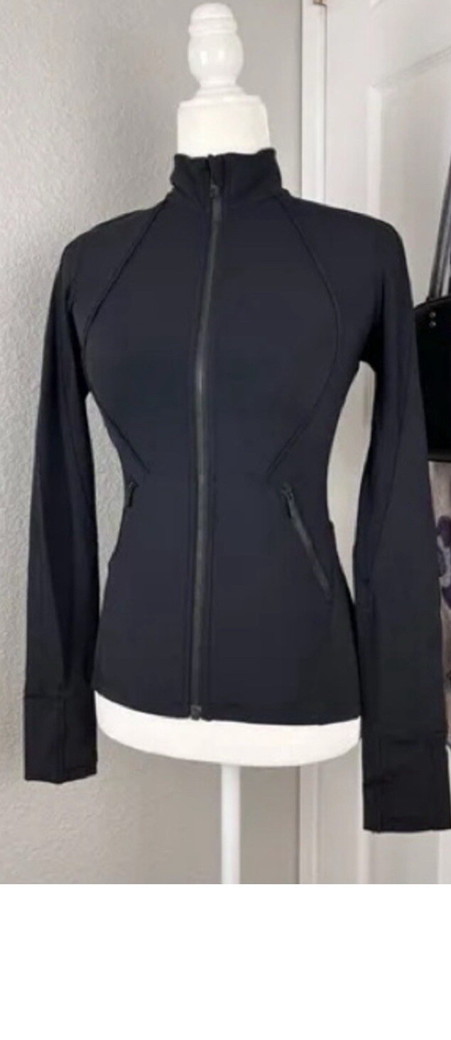 Lululemon Sleek Essentials Black Jacket Women’s S… - image 2