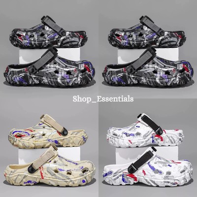 Men's Crocs Style Inspired NWT All Terrain Waterproof Slip On Clogs Outdoor Clog