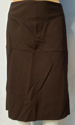 NEW Mossimo Black Straight Skirt with Pleats in Back Size 14 See Measurements*