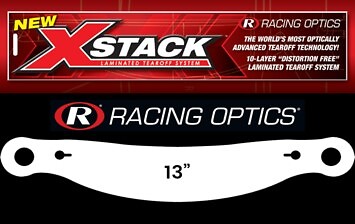 Racing Optics 10210C Laminated Tear Off Simpson Venator Sparco WTX RF-9W Impact