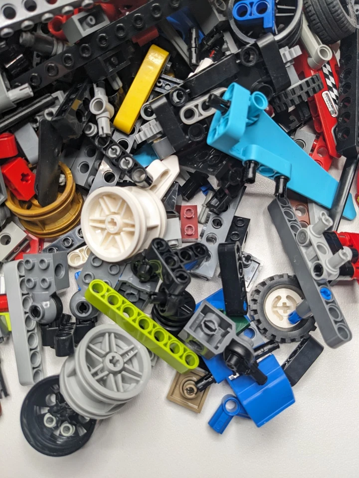 5 lbs LEGO TECHNIC Lot Bricks Pins Axles Connectors Beams Liftarm Mindstorms NXT - Image 3 of 4