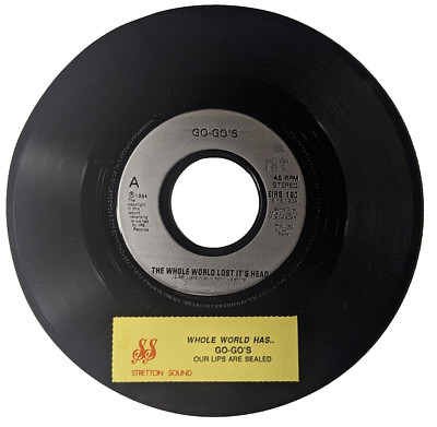 GO-GO'S. - The Whole World Lost Its Head. 1994, with Jukebox title strip.