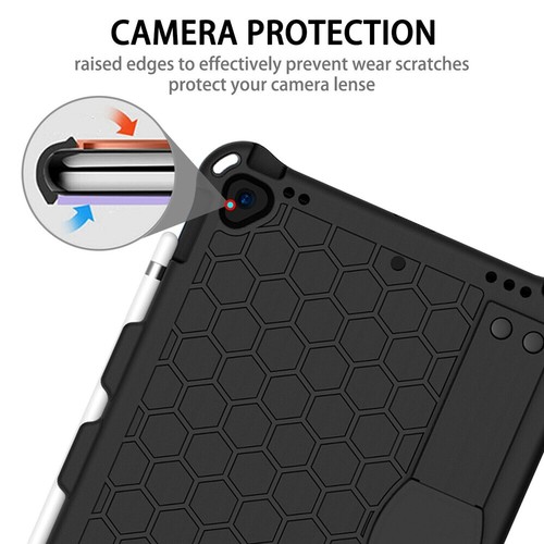 Rubber Stand Case Cover With Strap For iPad Mini Air Pro 1 2 3 4 5/6/7/8/9th Gen - Picture 16 of 84