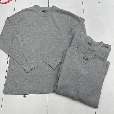 Magellan Pack Gray Thermal Base Layer Long Sleeve T Shirts