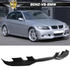 Fits 06-08 BMW E90 3-Series AC-S Style Front Bumper Lip Air Dam Chin Bodykit PU