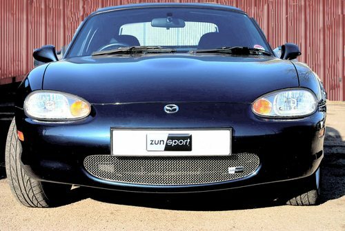 パーツ MX5 MAZDA MX5 Mk2 AFTERMARKET FRONT SPORTS GRILL 1999-2002