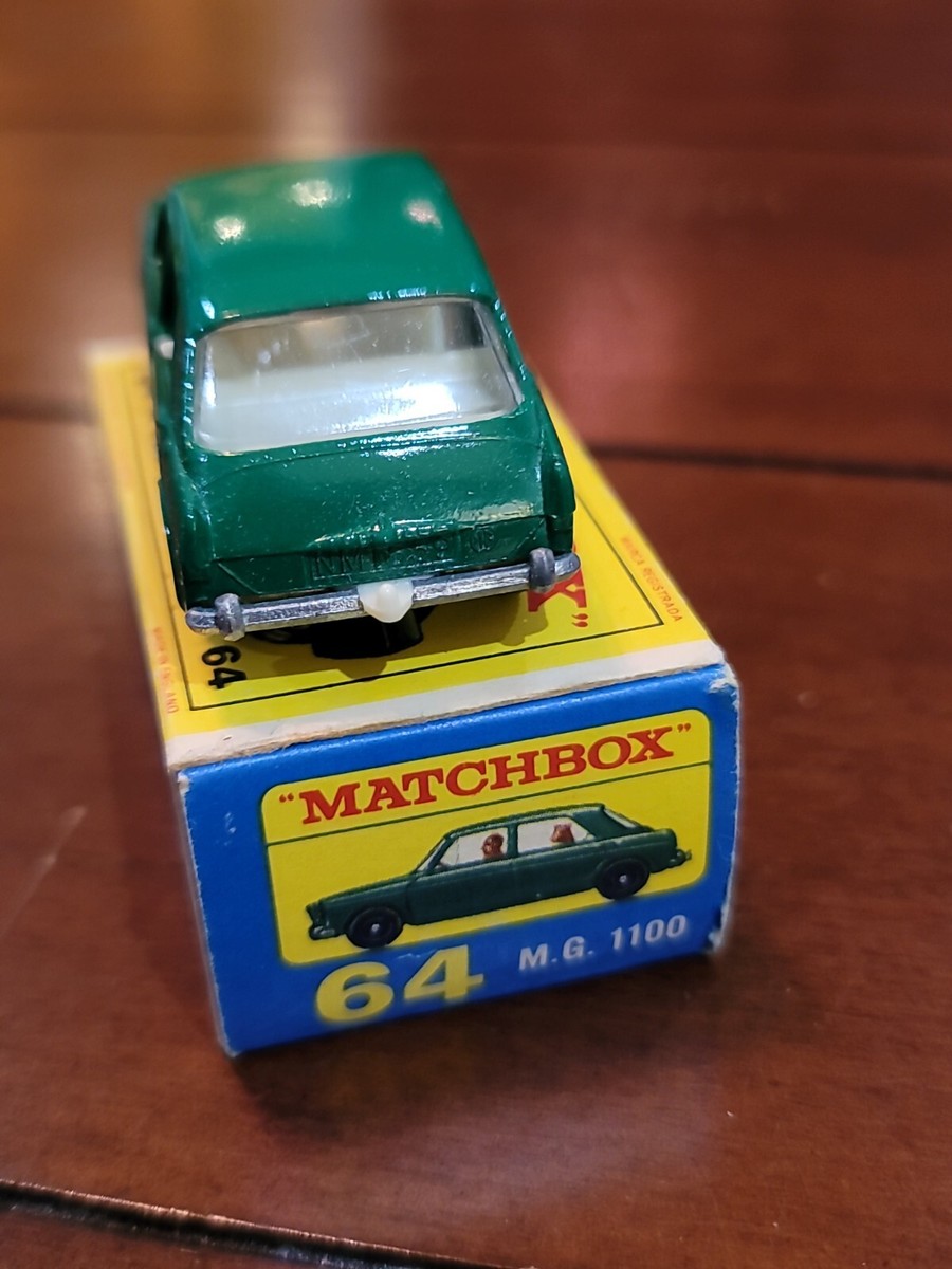 マッチボックス 64 MG.1100. 緑 グリーン Vintage Lesney Matchbox