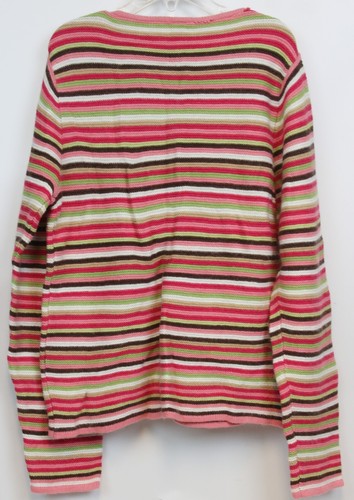 NWT 2005 Gymboree Tyrolean Lure Sweater sz 12 Knitted Cardigan Striped - Picture 3 of 5