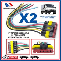 2 Reparation Flachstecker RüCklichter Geplant FüR Jumper Boxer Ducato 6350AR