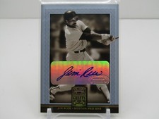 JIM RICE 2005 DONRUSS GREATS AUTOGRAPH AUTO GOLD- RED SOX!!