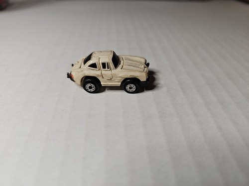 "White Porsche Action CAR" 1980 -1989 Galoob Micro Machines Rare Vintage - Picture 2 of 5